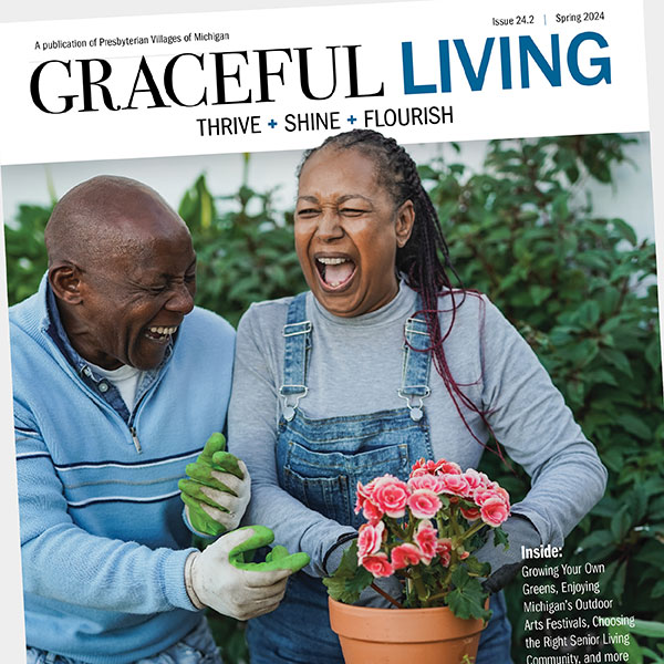 graceful living magazine spring 2024 image