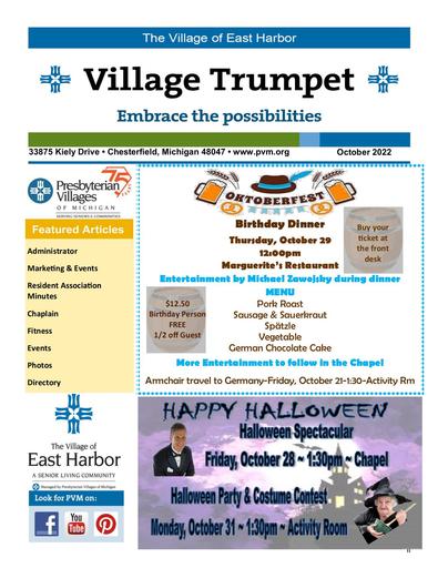 10/2022 Village Trumpet